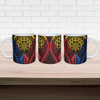 Philippines Batok Tribal Inspired Tattoo Ceramic Mug LT05 - Polynesian Pride