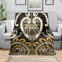 Aotearoa Ngai Te Rangi Blanket Maori Tribal Pattern LT05 - Polynesian Pride