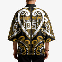 Custom Aotearoa Ngai Te Rangi Kimono Maori Tribal Pattern LT05 - Polynesian Pride