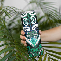 Custom Aotearoa Ngati Ranginui Skinny Tumbler Maori Tribal Pattern LT05 - Polynesian Pride