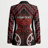 Personalised Aotearoa Mana Motuhake Blazer Poutama With Maori Pattern - Polynesian Pride