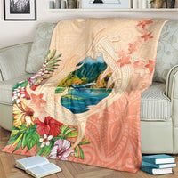 Hawaii Kauai Na Pali Coast Landscape Blanket