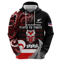 Aotearoa Toitu He Whakaputanga Hoodie Toitu Te Tiriti O Waitangi