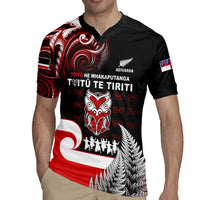 Aotearoa Toitu He Whakaputanga Rugby Jersey Toitu Te Tiriti O Waitangi