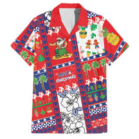 Wallis And Futuna Christmas Family Matching Summer Maxi Dress and Hawaiian Shirt Festive Beach Vibes - Polynesian Pride