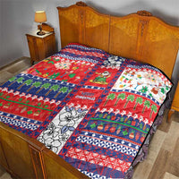 Wallis And Futuna Christmas Quilt Festive Beach Vibes - Polynesian Pride