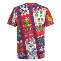 Wallis And Futuna Christmas Rugby Jersey Festive Beach Vibes LT05 - Polynesian Pride