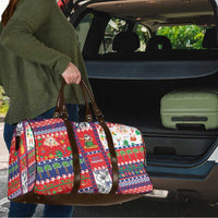 Wallis And Futuna Christmas Travel Bag Festive Beach Vibes - Polynesian Pride