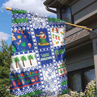 Northern Mariana Islands Christmas Garden Flag Festive Beach Vibes - Polynesian Pride