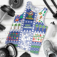 Northern Mariana Islands Christmas Men Tank Top Festive Beach Vibes - Polynesian Pride