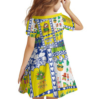 New Caledonia Christmas Family Matching Tank Maxi Dress and Hawaiian Shirt Festive Beach Vibes LT05 - Polynesian Pride