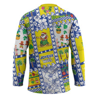 New Caledonia Christmas Hockey Jersey Festive Beach Vibes - Polynesian Pride