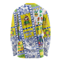 New Caledonia Christmas Long Sleeve Shirt Festive Beach Vibes - Polynesian Pride