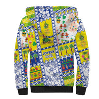 New Caledonia Christmas Sherpa Hoodie Festive Beach Vibes - Polynesian Pride