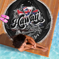 Hawaii November 28th Beach Blanket Kanaka Maoli Tribal Pattern - Polynesian Pride