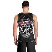 Hawaii November 28th Men Tank Top Kanaka Maoli Tribal Pattern - Polynesian Pride