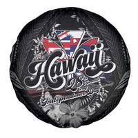 Hawaii November 28th Spare Tire Cover Kanaka Maoli Tribal Pattern - Polynesian Pride