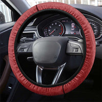 Puerto Rico Coqui Frog Steering Wheel Cover Tropical Flowers Polynesian Style LT05 - Polynesian Pride