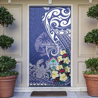 Personalised Hafa Adai Guam Door Cover Latte Stone With Coconut Crab