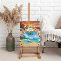 Guam Canvas Wall Art Eternal Summer Sunset Beach
