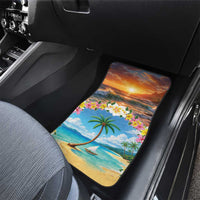 Guam Car Mats Eternal Summer Sunset Beach