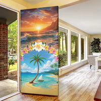 Guam Door Cover Eternal Summer Sunset Beach