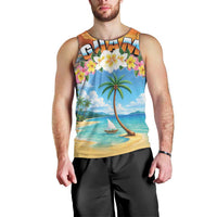 Guam Men Tank Top Eternal Summer Sunset Beach