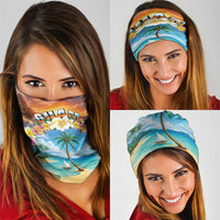 Guam Neck Gaiter Eternal Summer Sunset Beach