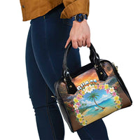 Guam Shoulder Handbag Eternal Summer Sunset Beach