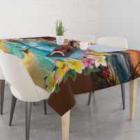 Guam Tablecloth Eternal Summer Sunset Beach