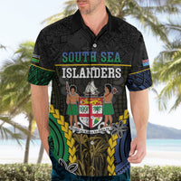 Personalised South Sea Islanders And Fiji Hawaiian Shirt Kanakas Fijian Tapa Pattern LT05 - Polynesian Pride