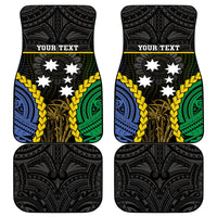 South Sea Islanders And Solomon Islands Car Mats Kanakas Polynesian Pattern