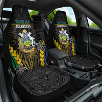 South Sea Islanders And Solomon Islands Car Seat Cover Kanakas Polynesian Pattern