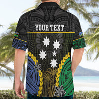 Personalised South Sea Islanders And Solomon Islands Hawaiian Shirt Kanakas Polynesian Pattern