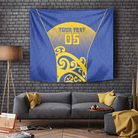 Custom James Cook High School Tapestry Maori Koru Pattern