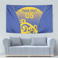 Custom James Cook High School Tapestry Maori Koru Pattern