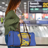 Custom James Cook High School Travel Bag Maori Koru Pattern