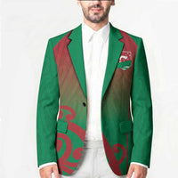 Custom Onehunga High School Blazer Maori Koru Pattern