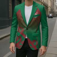 Custom Onehunga High School Blazer Maori Koru Pattern