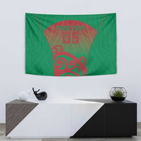 Custom Onehunga High School Tapestry Maori Koru Pattern