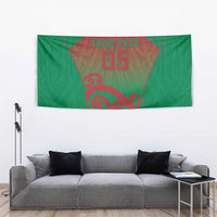 Custom Onehunga High School Tapestry Maori Koru Pattern