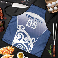 Custom New Zealand Aotea College Apron Maori Koru Pattern