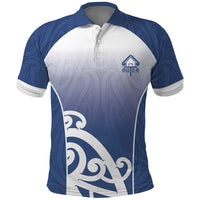 Custom New Zealand Aotea College Polo Shirt Maori Koru Pattern