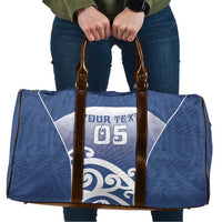 Custom New Zealand Aotea College Travel Bag Maori Koru Pattern