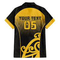 Custom Motueka High School Family Matching Tank Maxi Dress and Hawaiian Shirt Maori Koru Pattern