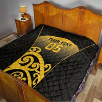 Custom Motueka High School Quilt Maori Koru Pattern