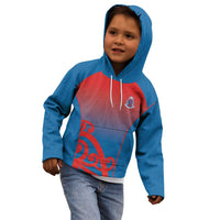Custom St Joseph's Maori Girls' College Kid Hoodie Maori Koru Pattern LT05 - Polynesian Pride