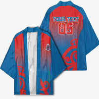 Custom St Joseph's Maori Girls' College Kimono Maori Koru Pattern