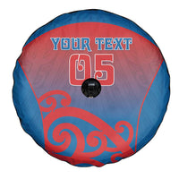 Custom St Joseph's Maori Girls' College Spare Tire Cover Maori Koru Pattern