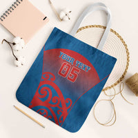 Custom St Joseph's Maori Girls' College Tote Bag Maori Koru Pattern